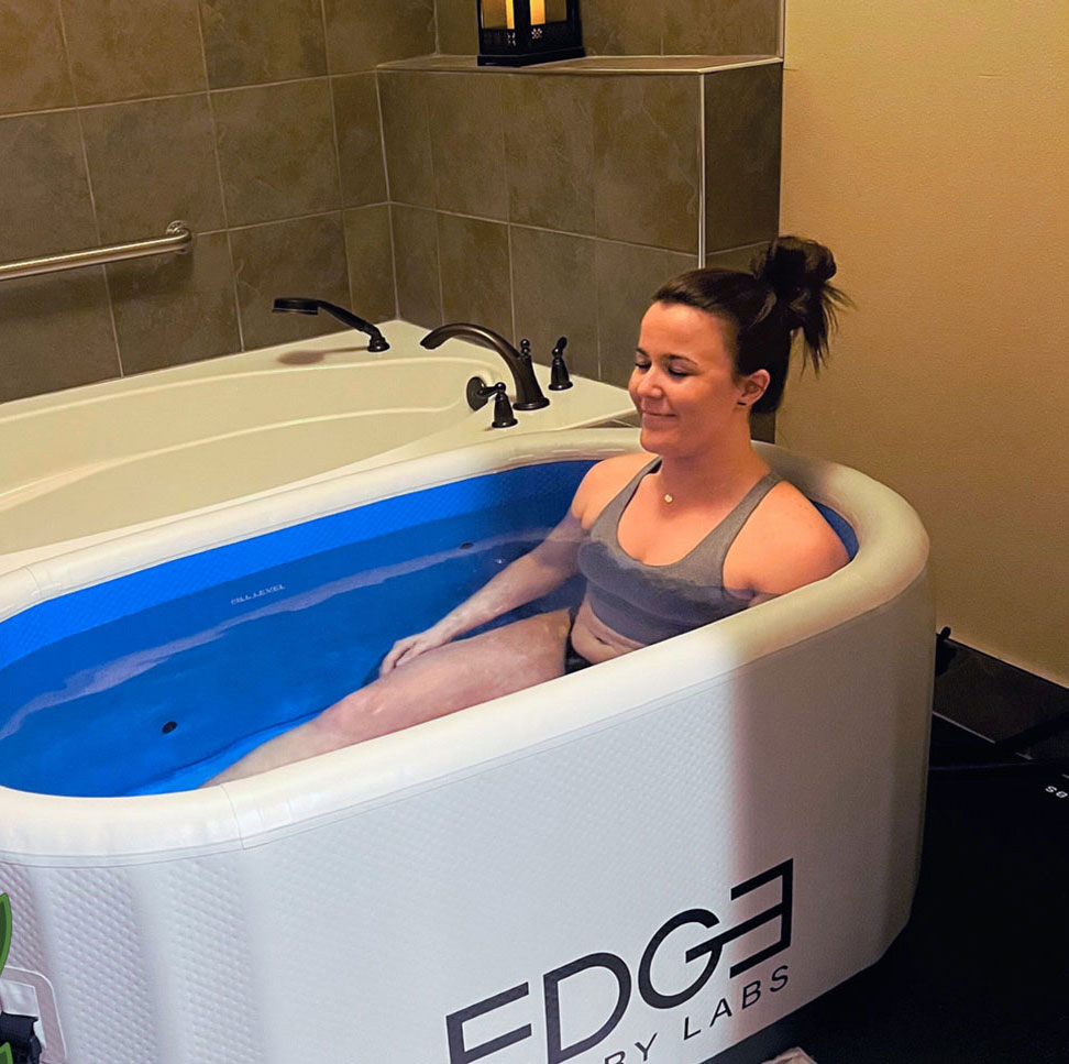 Cold Plunge at Nearing Total Health